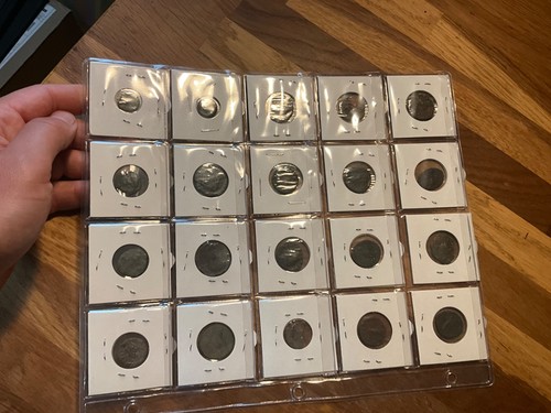Roman bronze coins - , genuine