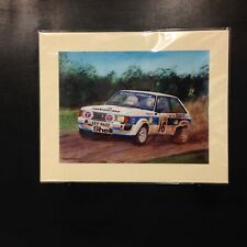 Talbot Sunbeam, RAC Rally, Henri Toivonen / Paul White, print