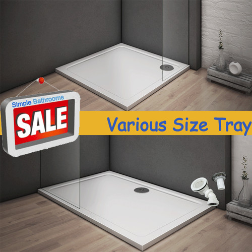 New stone tray shower - stone,