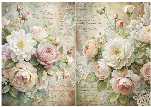 Vintage victorian flowers - victorian,