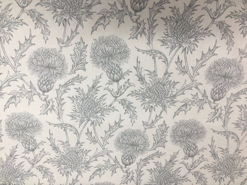 Cotton fabric star thistle - cotton,