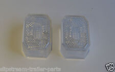 2  SIDE MARKER LIGHT LENSES