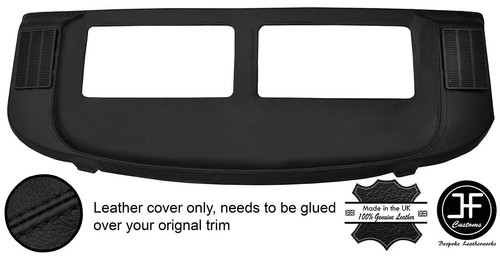Black stitch rear parcel shelf - rear,