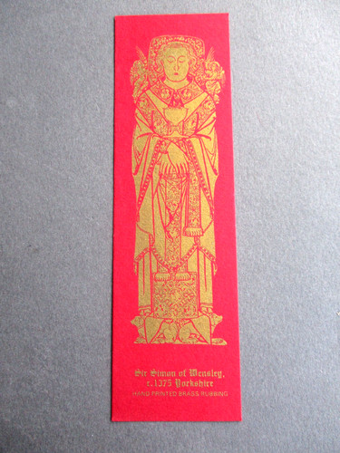 Bookmark yorkshire brass - bookmark,