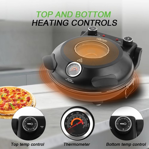 Electric pizza oven maker - pizza,