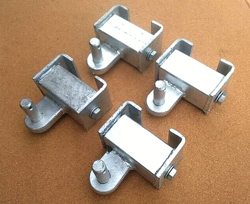 Metal gate hinges hangers farm