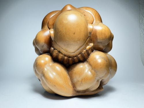 Hand carved vintage wooden - hand,