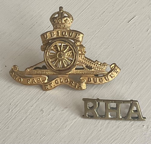 Vintage military brass - x,