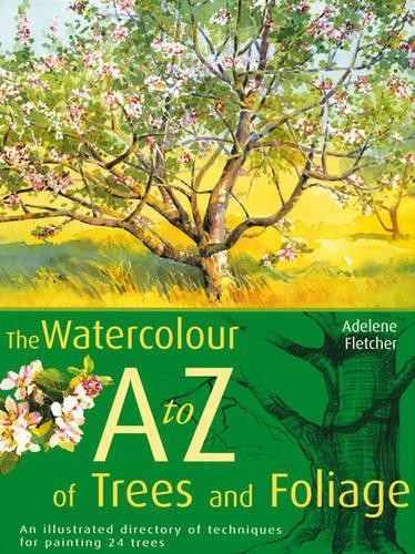 The watercolour of trees - watercolour,