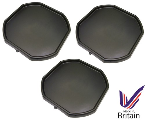 Large black plastic mixing - large,
