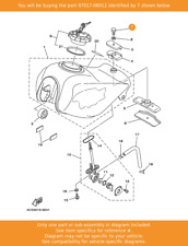 YAMAHA Bolt, 97017-06012 OEM