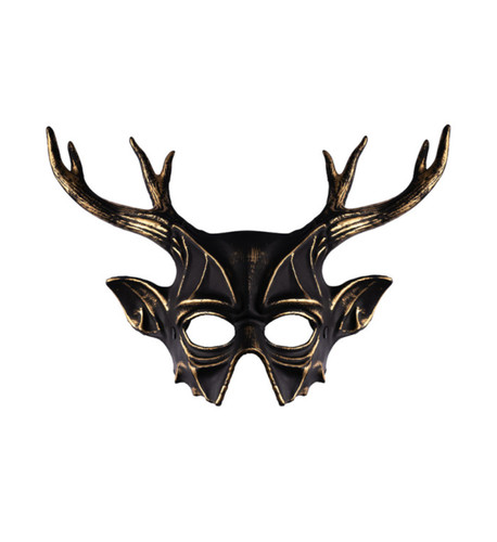 Deer head masquerade mask - head,