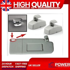 2X SUN VISOR HOOK CLIP BRACKET FOR VW GOLF CADDY PASSAT POLO AMAROK 3B0857561B