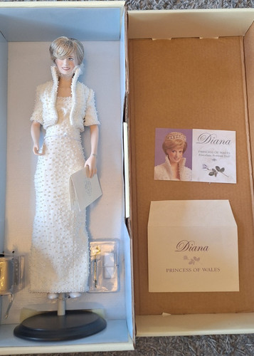 Franklin mint diana princess - diana,