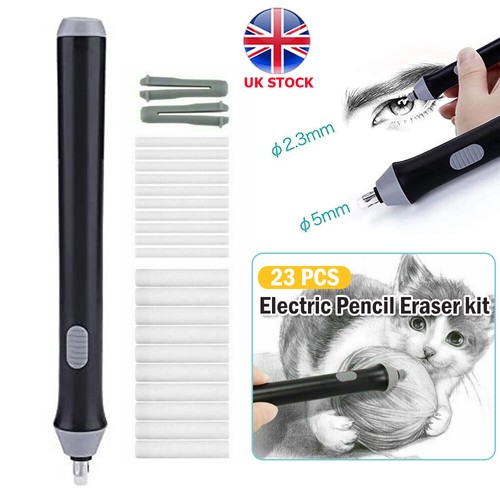 Electric pencil eraser kit - electric,