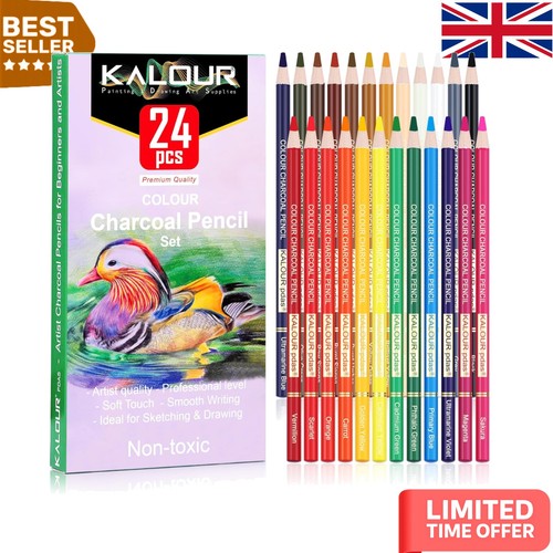Vibrant pastel charcoal - vibrant, 24