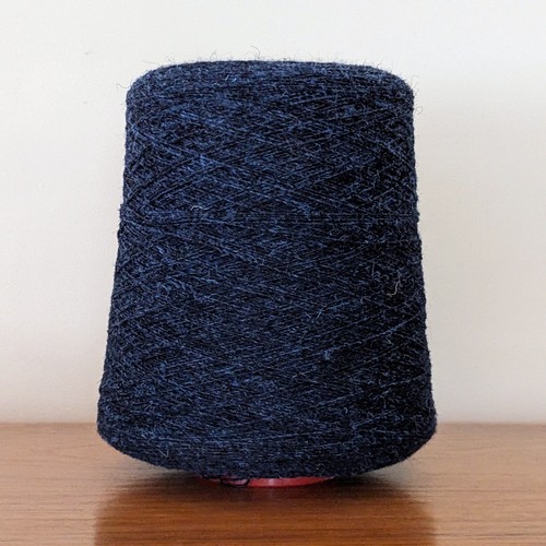100 pure wool ply - pure, navy