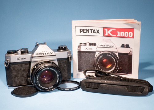 Pentax k1000 35mm slr - k1000, film