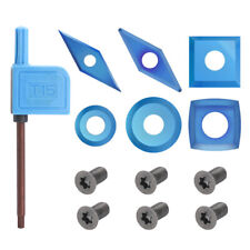 Wood Turning Chisels Tips Carbide Tipped Cutters Inserts Blade Woodturning Tools