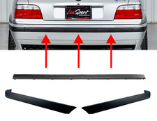 Rear Bumper Trim Moulding Strip SET For BMW E36 M3 Bumper 3 Pcs