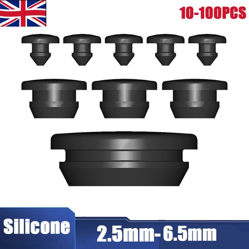 Snap hole plug silicone - hole,