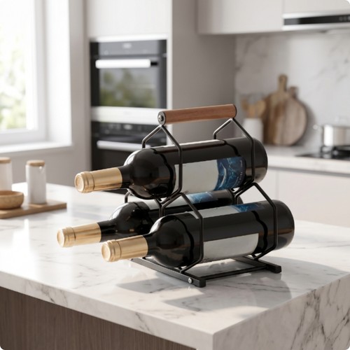 Tabletop wine rack - wine, honeycomb