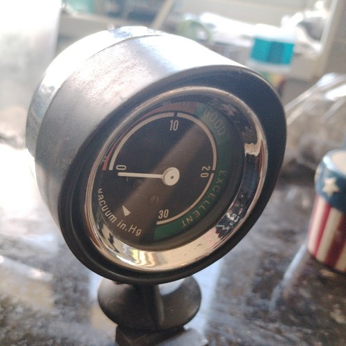 Hotrod kit car vacuum gauge - kit,