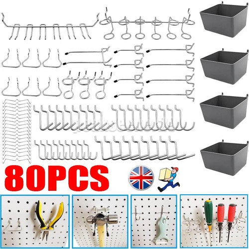 Pcs pegboard hooks - pegboard, assorted
