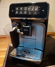 Coffee Maker Philips 3200 Series Bean to Cup Coffee Machine Black LatteGo EP3246/70