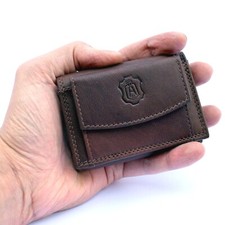 Mens Genuine Small Trifold