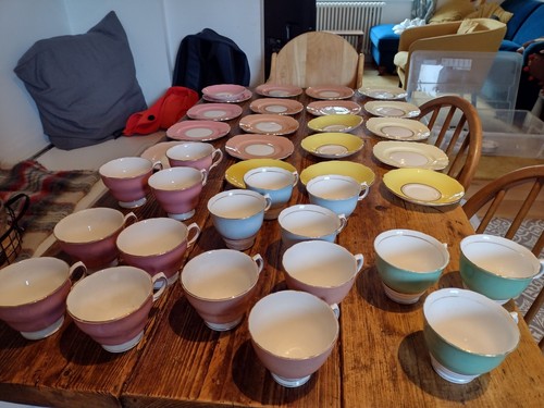 Vintage colclough tea set - vintage,