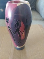 Handmade and Painted Vase