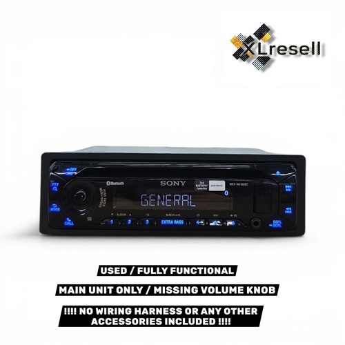Sony mex n4380bt new nos - mex-n4380bt, car