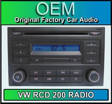 VW RCD 200 CD player