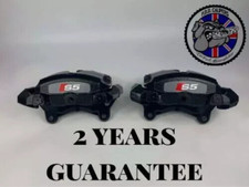 GENUINE AUDI S5 MK1 FRONT LEFT + RIGHT BRAKE CALIPERS 2007-2016 345/30mm CARRIER