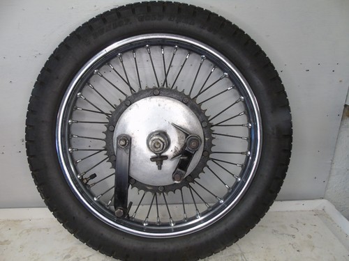 Bsa b25 b44 rear wheel - bsa,