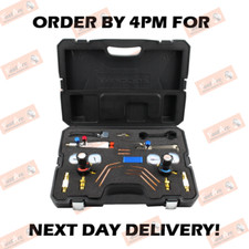 OXY/ ACETYLENE LIGHTWEIGHT WELDING & CUTTING SET GAS TORCH CUTTER NOZZLE KIT