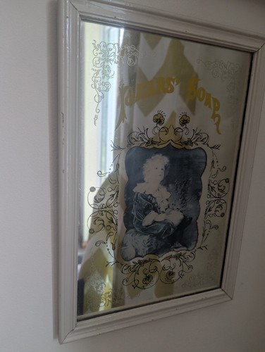 Pears soap advertising - advertising, mirror