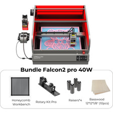 Creality Falcon2 Pro 40W Enclosed Laser Engraver And Cutter Master Engraving 