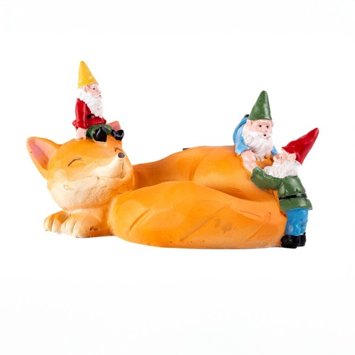 Solar garden fox - garden,
