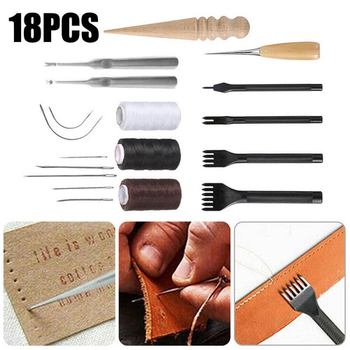 18pcs leather craft - 18pcs, tool