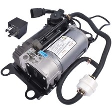 Air Ride Suspension Compressor Pump w/ Bracket & Relay for Audi A8 D4 4H Quattro