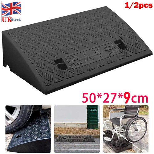2pcs curb ramp vehicle slope - ramp,