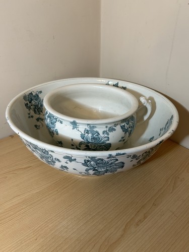 Antique ceramic set - , basin