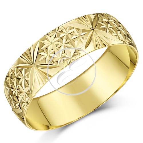 9ct yellow gold ring heavy - 9ct,