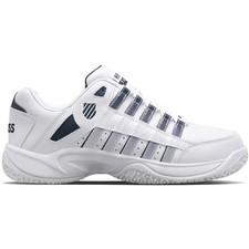 K Swiss Prestir Omni Mens Tennis Trainers Shoes White Size 8-12