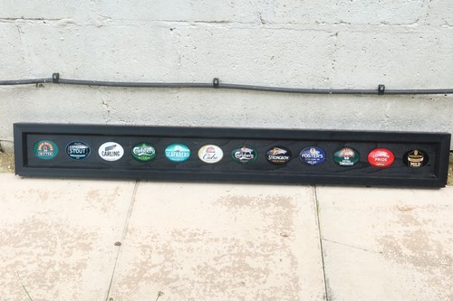 Large beer pump - beer, font