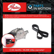 Drive Belt Kit fits CITROEN C4 GRAND PICASSO Mk1 1.6D 06 to 11 Set Gates Quality