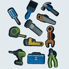 Tools Croc Shoe Charms 11PCS