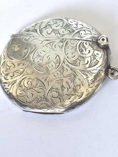 Antique edwardian silver vesta - edwardian,